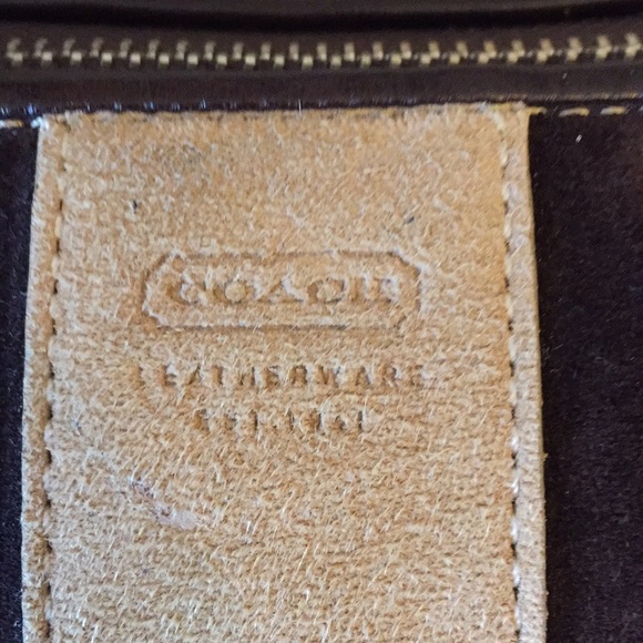 Coach Signature Jacquard and suede bag - Picture 7 of 7